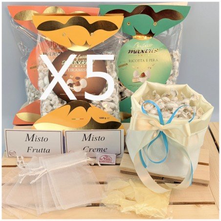 Kit confettata per 18 anni da 45-55 Persone