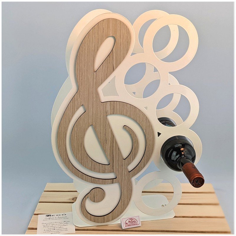 Bomboniera per testimone Cantinetta Chiave di violino