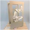 Porta ombrelli design con farfalle