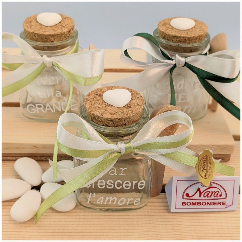 Barattolino in vetro