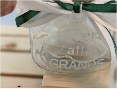 Barattolino in vetro dettaglio frase 3