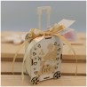 Scatolina porta confetti tema viaggio