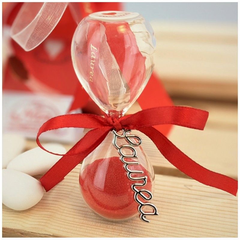 Clessidra Bomboniera laurea