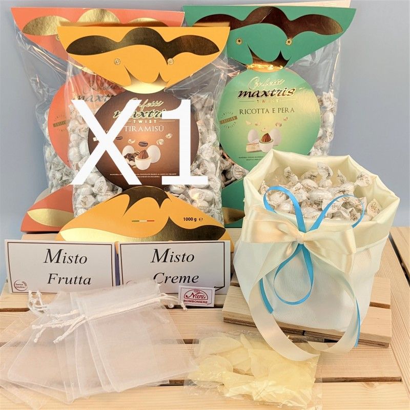 Kit confettata Battesimo 10-15 Persone