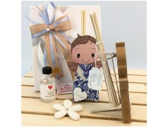 bomboniere profumatori battesimo vista posteriore