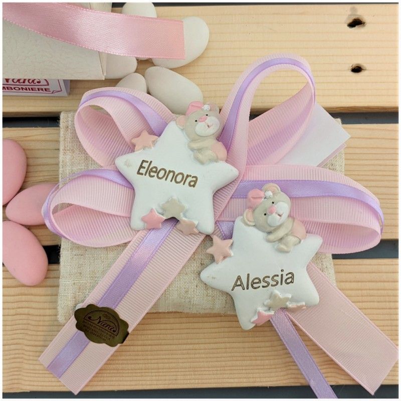 Bomboniere per Battesimo Gemelli
