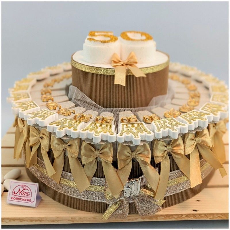 Bomboniere per 50 Anniversario di Matrimonio