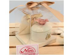 Bomboniere porcellana nozze d'oro