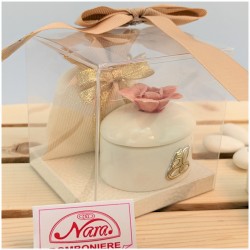 Bomboniere porcellana nozze d'oro