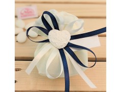 Sacchettino blu matrimonio