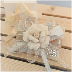 Bomboniere per nozze argento