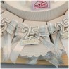 Torta bomboniere nozze d'argento