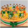 Torta di bomboniere per 18 anni