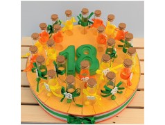 Torta di bomboniere per 18 anni