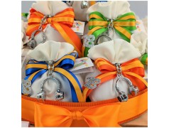 Torta di Bomboniere cuffie DJ Disk jockey assortite