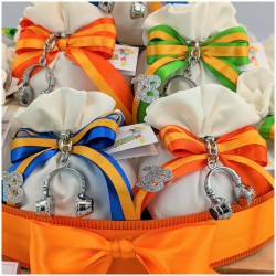 Torta di Bomboniere cuffie DJ Disk jockey assortite