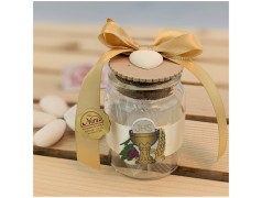 Barattolino portaconfetti Comunione