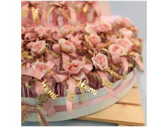 Bomboniere 18 Anni con nome in plexiglas