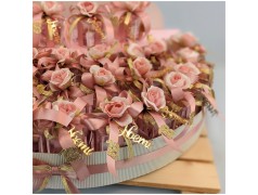 Bomboniere 18 Anni con nome in plexiglas