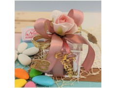 Bomboniere 18 Anni con nome in plexiglas