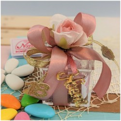 Bomboniere 18 Anni con nome in plexiglas