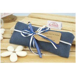 YOUKAI Penne A Sfera Con Strass - Confezione Da 8, Inchiostro Blu, Con Cuore, Regalo Nozze