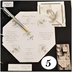 partecipazione scatolina Collezione Claraluna Bomboniere