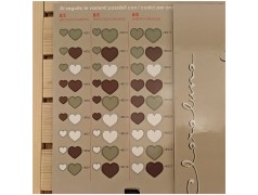 combinazioni possibili Claraluna Bomboniere set 2 Piattini cuore