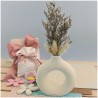 Bomboniere Claraluna Vaso piccolo con Pampas