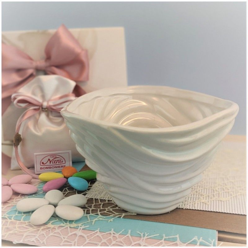 Bomboniere Claraluna ciotola onda