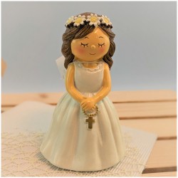 Cake topper Prima Comunione Bambina