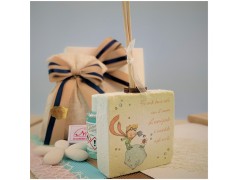 Piccolo principe Bomboniere profumatore quadrato