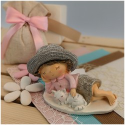 Bomboniere per Comunione bambine con Gatto