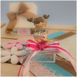 Bomboniere per Comunione bambine con cucciolo di cane