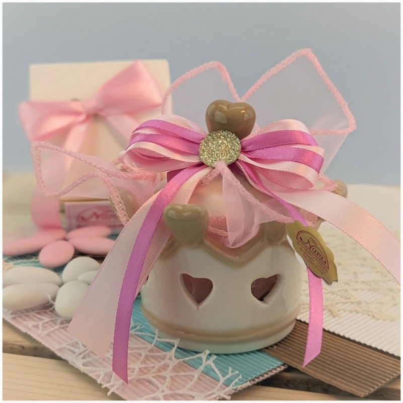 Bomboniere Principessa Corona in porcellana