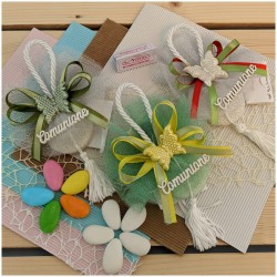 Bomboniera farfalla su saponetta profumata