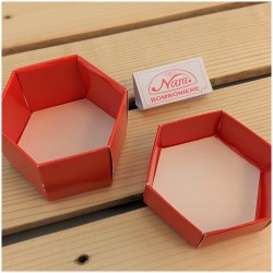 Bomboniere portaconfetti scatolina esagonale