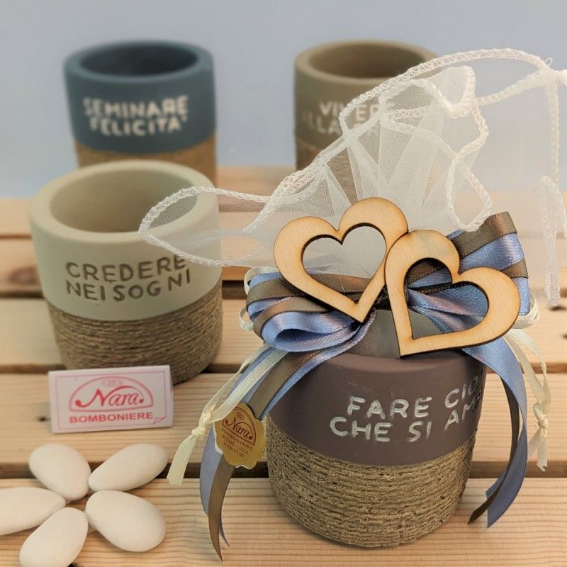 Vasetto Bomboniera per Matrimonio
