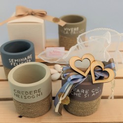Vasetto Bomboniera per Matrimonio