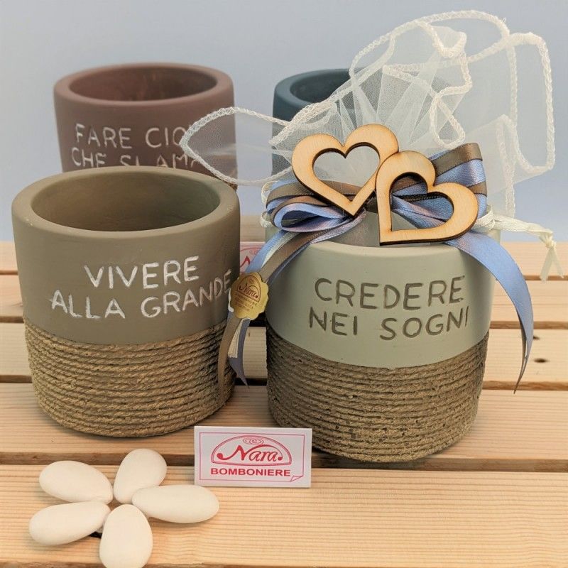 Vasetti Bomboniera per Matrimonio