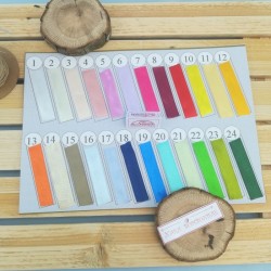 Mazzetta dei colori Bomboniere idee Compleanno 30 Anni