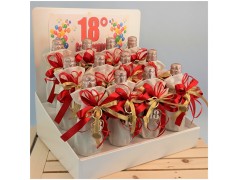 Bottiglie prosecco idea Bomboniere 18 anni