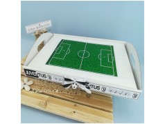 Vassoio campo da Calcio porta bomboniere
