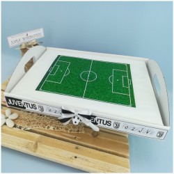 Vassoio campo da Calcio porta bomboniere