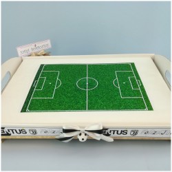 Vassoio campo da Calcio porta bomboniere