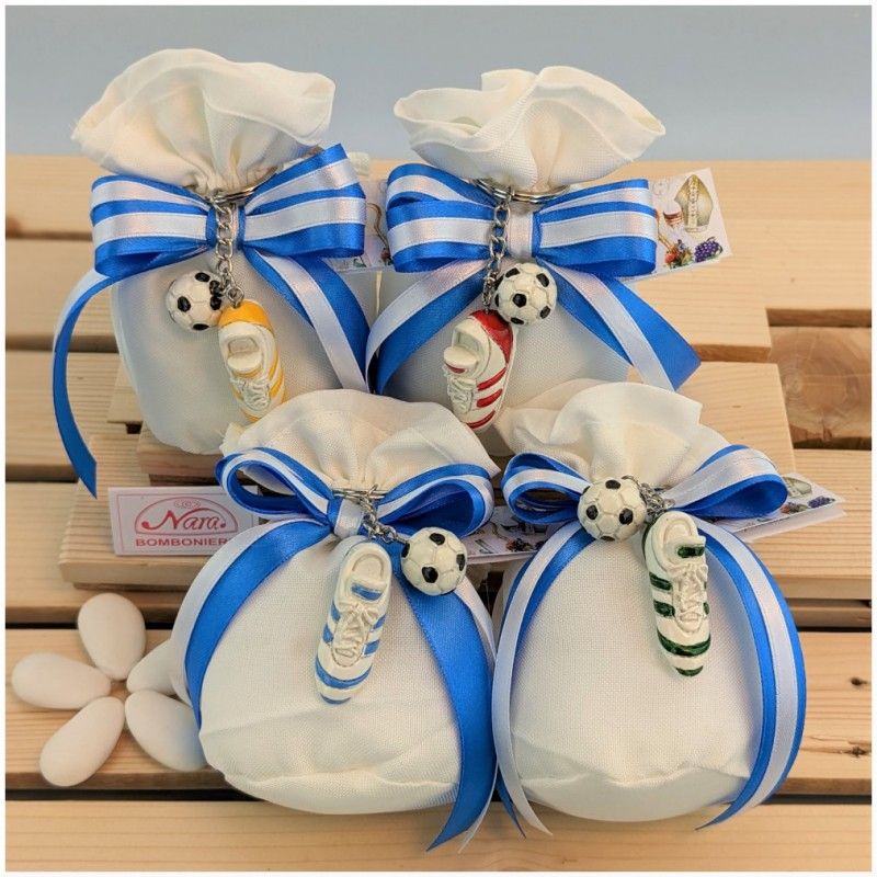 Bomboniere Calcio scarpette portachiavi