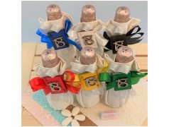 Bomboniere 18 anni bottiglie di vino piccole con applicazione