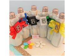 Bomboniere 18 anni bottiglie di vino piccole con applicazione