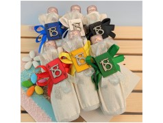 Bomboniere 18 anni bottiglie di vino piccole con applicazione