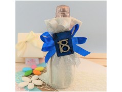 Bomboniere 18 anni bottiglie di vino piccole con applicazione